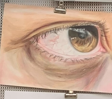 Painting of eye